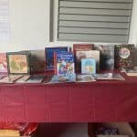 Free books at the Get Reading! table